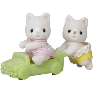 【EPOCH】森林家族 牛奶貓雙胞胎(Sylvanian Family)