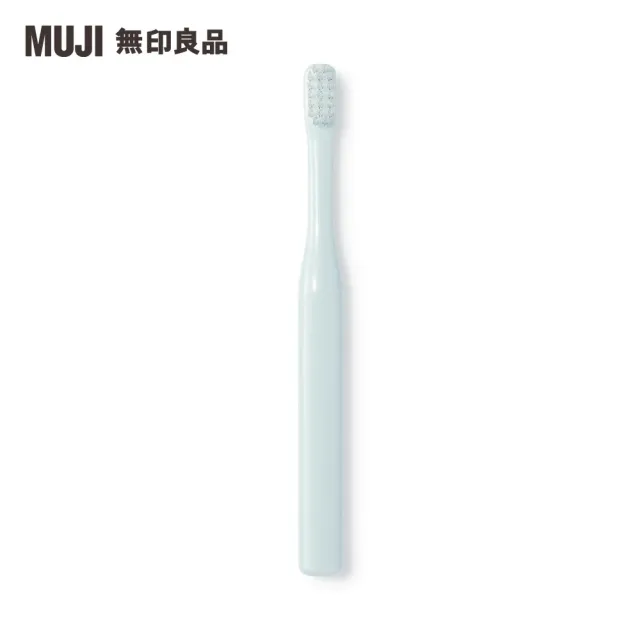 【MUJI 無印良品】聚丙烯兒童牙刷/藍.全長約135mm