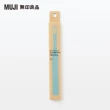 【MUJI 無印良品】聚丙烯兒童牙刷/藍.全長約135mm