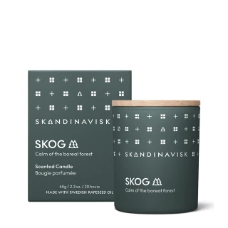 【丹麥 Skandinavisk】SKOG 挪威森林 香氛蠟燭(65g)