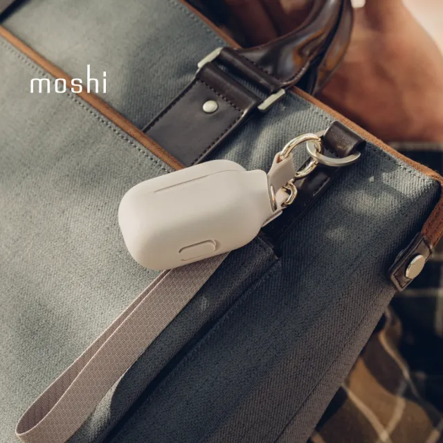 【moshi】AirPods 3代 Pebbo 藍牙耳機充電盒保護套(3代專用)