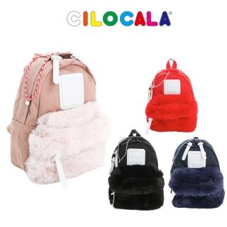 【CILOCALA】限量版-亮彩尼龍毛毛防潑水後揹包-迷你(多色任選)