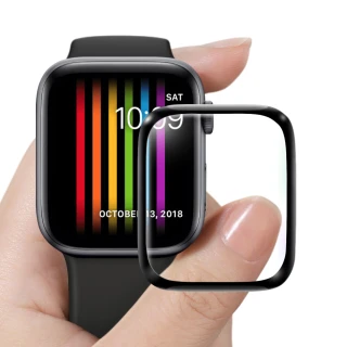 【Dapad】For Apple Watch 42mm 固固膜 滿版螢幕保護貼-亮面