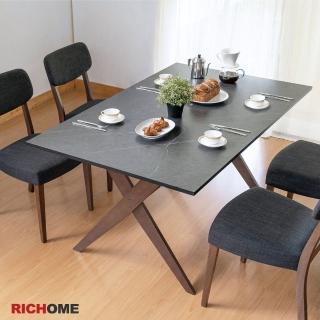 【RICHOME】羅倫150CM大理石紋工作桌/休閒桌/餐桌/電腦桌/書桌(多功能用途)