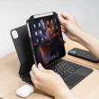 【SwitchEasy 魚骨牌】2021 iPad Pro 12.9 吋CoverBuddy皮革黑保護殼(支援巧控鍵盤 一年保固)