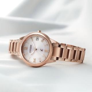 【CITIZEN 星辰】XC 亞洲限定推薦款 光動能女錶 母親節 禮物 送禮(EO1232-56W)
