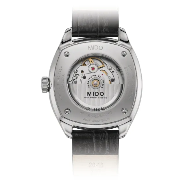 【MIDO 美度】BELLUNA ROYAL GENT 雋永系列 機械腕錶 禮物推薦 畢業禮物(M0245071607100)
