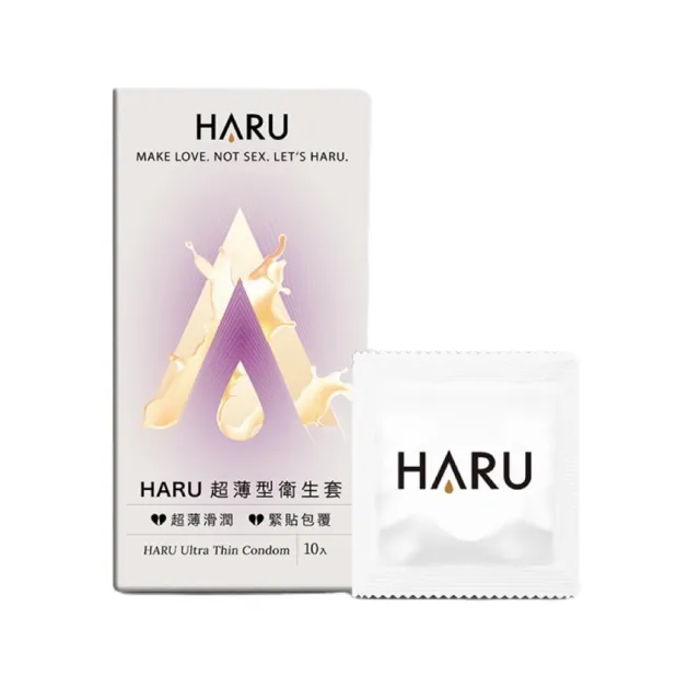 【HARU 含春】熱愛不嫌累保險套綜合組(10入*4盒)(共40入)