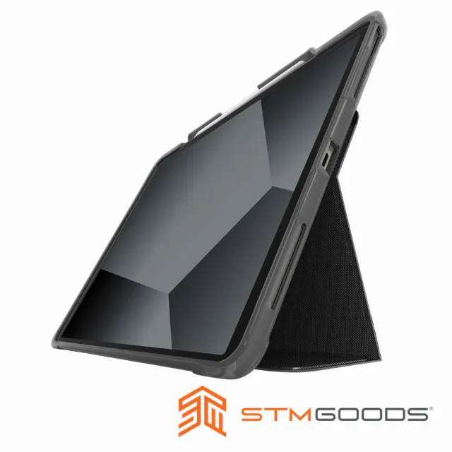 【STM】iPad Pro 12.9吋 第三/四/五/六代 Dux Plus 強固軍規防摔平板保護殼(黑)