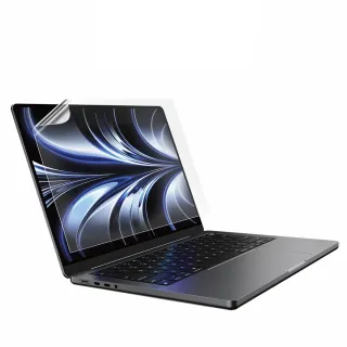 【SwitchEasy 魚骨牌】MacBook Pro & Air 13.3吋 EasyVision高透防反光螢幕保護膜(通用Pro M2晶片)