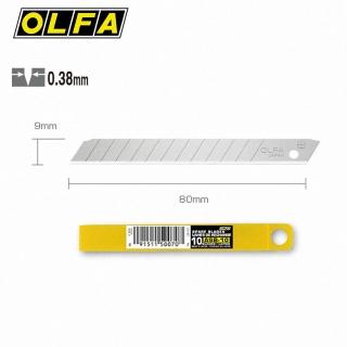 【OLFA】小型美工刀片ASB-10 10片裝(2入1包)