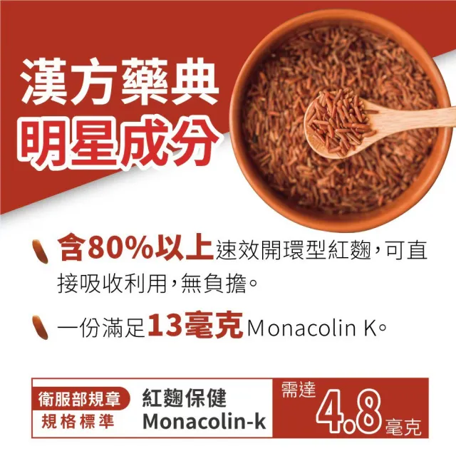 【YAYU Biomed 雅譽生醫】超級開環紅麴RNP膠囊3入組(共90顆)