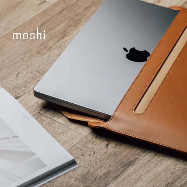 【moshi】Muse 14吋 筆電包(13吋、14吋皆通用/筆電支架)