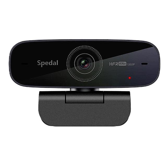 Spedal勢必得 AF926H Spedal 勢必得 AF926H 網路視訊攝影機,搭載 1080P 60fps 高畫質解析度,提供流暢影像與 AF 快速自動對焦功能;內建雙降噪麥克風,收音清晰不雜訊;支援美顏模式,適合線上會議、直播與視訊通話。專業品質,輕鬆升級您的視訊體驗!