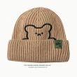 【其他品牌】小熊針織帽毛線帽(毛線帽 GFV0358 保暖 寒流)