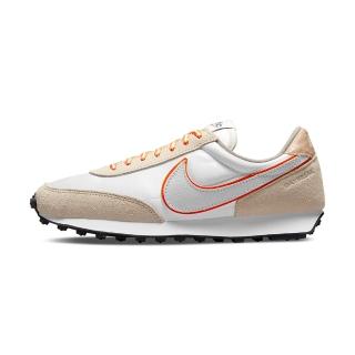 【NIKE 耐吉】W Dbreak SE 女鞋 白色 橘色 異材質 緞面 拼接 復古 舒適 休閒鞋 DN3399-100