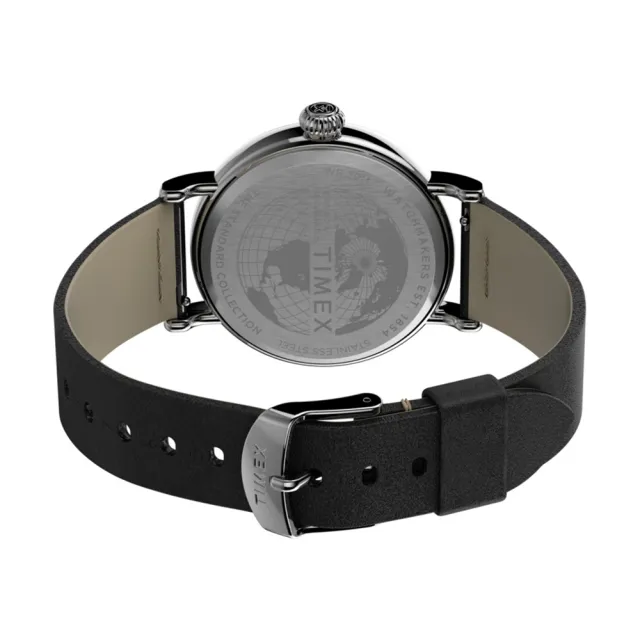 【TIMEX】天美時 x SNOOPY 限量聯名系列聖派翠克節手錶(白x黑TXTW2U72300)