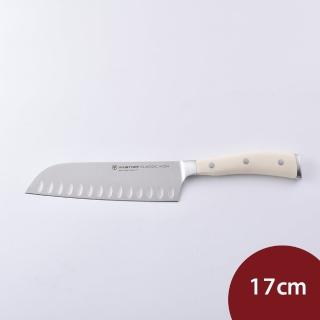 【WUSTHOF 三叉】三叉牌 Classic Ikon W 三德刀 料理刀 日式主廚刀 17cm 白柄 新版 盒裝(平輸品)