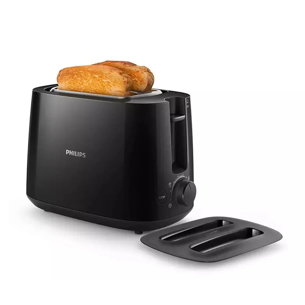 【Philips 飛利浦】電子式智慧型烤麵包機 HD2582(HD2582)