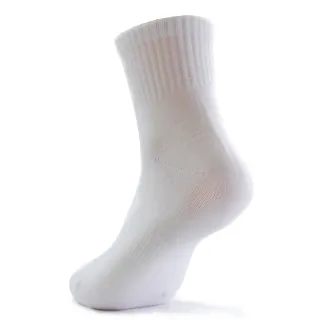 【TiNyHouSe 小的舖子】鈦舒服系列運動薄短襪(T-305白色S/M/L尺碼2雙組)