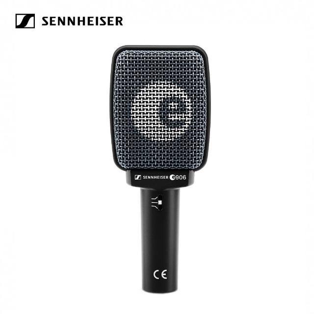 【SENNHEISER 森海塞爾】E906 吉他音箱收音麥克風(原廠公司貨 商品保固有保障)