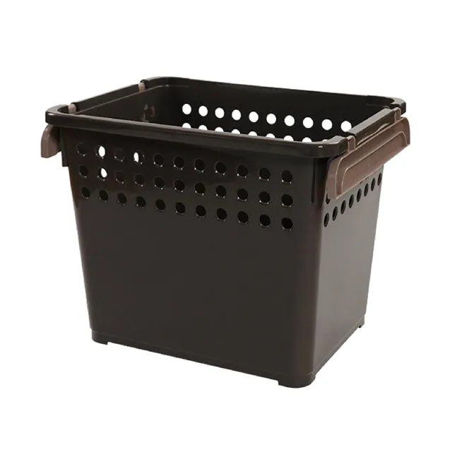 【日本平和HEIWA】堆疊收納籃/雙色(深型)