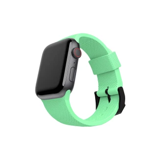 【UAG】(U) Apple Watch 42/44/45/49mm 舒適矽膠錶帶-綠(UAG)
