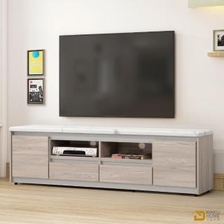 【WAKUHOME 瓦酷傢俱】法伊恩雲杉木6尺電視櫃 A005-606