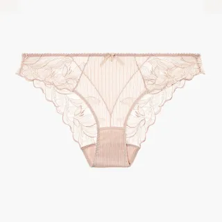 【Aubade】紋之花刺繡紋身三角褲-TB(膚)