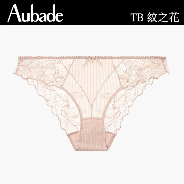 【Aubade】紋之花刺繡紋身三角褲-TB(膚)