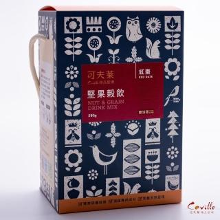 【Coville可夫萊精品堅果】紅棗雙活菌堅果榖粉隨手包禮盒X2盒(35gX14包/盒)