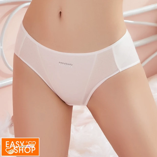【EASY SHOP】easy body-好動學生型美國棉超Q彈三角內褲(活力橘)