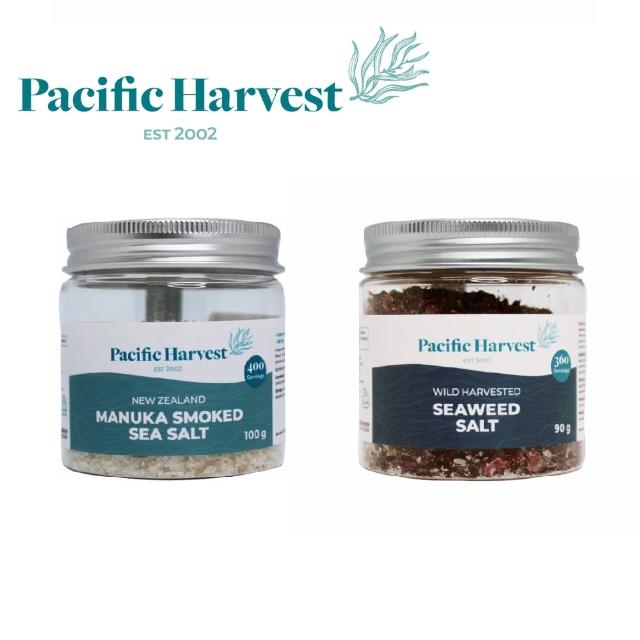 【壽滿趣】Pacific Harvest 紐西蘭天然麥蘆卡煙燻海鹽100g/野生紅藻海鹽90g(2種風味任選1)