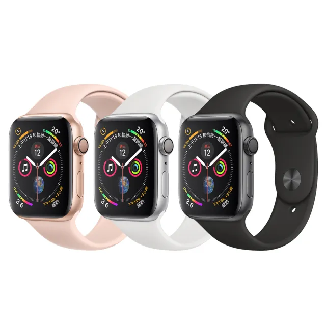 Apple 蘋果 A級福利品 Apple Watch Series 5 44公釐 GPS 鋁金屬錶殼 保固6個月 贈矽膠錶帶+矽膠錶殼