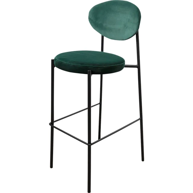 【YOI傢俱】OOLAND 米拉吧檯椅 YSW-BS-1680H(灰綠棕3色)