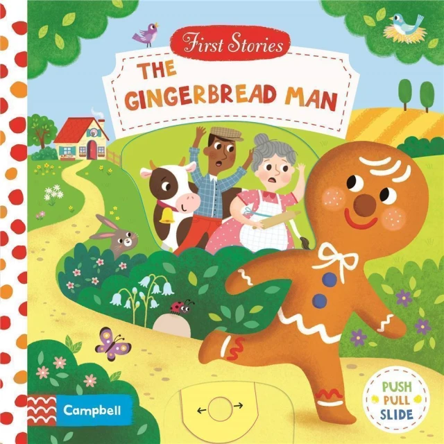 The Gingerbread Man （First Stories）（硬頁推拉書）