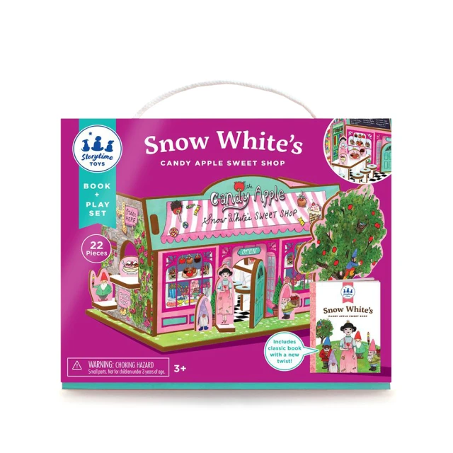 storytime toys 迷你玩具屋-白雪公主甜品店(立體的故事拼圖)