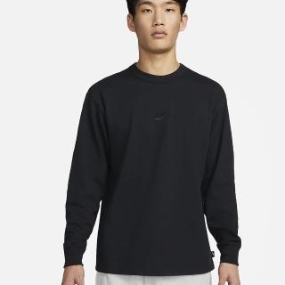 【NIKE 耐吉】長袖上衣 大學T AS M NSW PREM ESSNTL SUST LS T 男 黑(DO7391010)