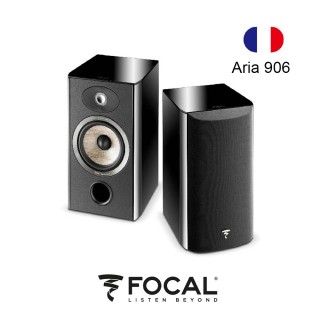 【FOCAL】ARIA 900系列 ARIA 906 書架型喇叭 黑色鋼烤(書架型喇叭)