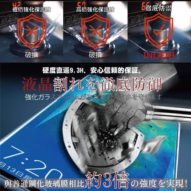 【INGENI徹底防禦】Sony Xperia 10 II 日本旭硝子玻璃保護貼 全滿版 黑邊