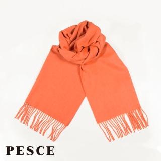 【PESCE】Cashmere喀什米爾-暖色系-圍巾(100%Cashmere/外出冷氣房必備品)