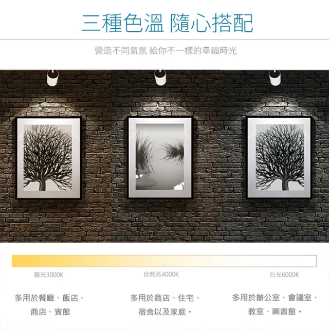 【JOYA LED】15W 鞦韆軌道燈 白色外殼(台灣製造 德國歐司朗晶片)