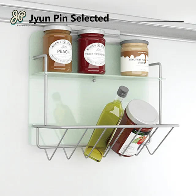 【Jyun Pin 駿品裝修】嚴選吊掛系列 - 琉璃調味瓶架 LD725E