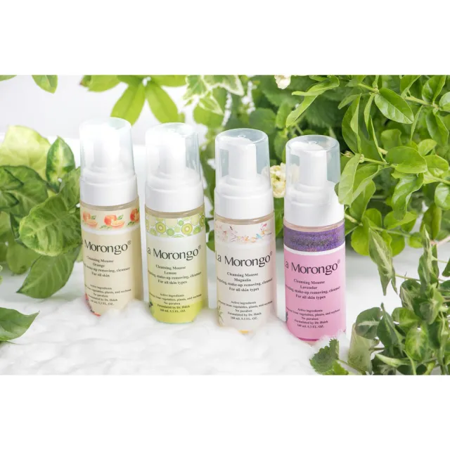 【La Morongo Co. 法國樂木美品】左旋Ｃ淡斑美白卸妝潔面慕斯 160mLx3(美白 淡斑 洗臉 泡泡)