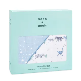【aden+anais】官方直營 經典四層紗毯冉冉之星 100%純棉親膚 小被被 新生兒送禮 彌月禮