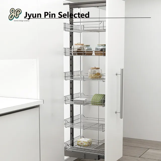 【Jyun Pin 駿品裝修】嚴選緩衝低/中/高昇櫃系列 - 線籃系列 - 櫃體600(櫃體可自選 600/500/400/300)
