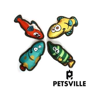 【Petsville派思維】叫叫大眼魚系列狗狗耐咬發聲玩具(4款任選)