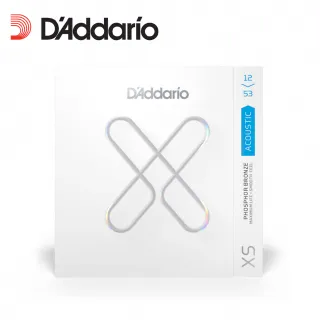 【D’Addario】XSAPB 12-53 磷青銅 超薄包覆 民謠吉他弦(原廠公司貨 商品保固有保障)