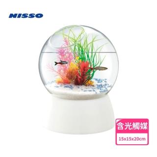 【NISSO 尼索】Table AQUA Stand 景觀生態套缸組(桌上型 魚缸 擺飾)