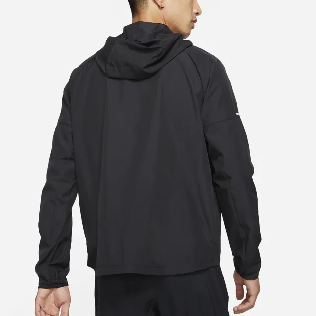 【NIKE 耐吉】外套 男款 連帽外套 風衣外套 運動 AS M NK RPL MILER JKT 黑 DD4747-010